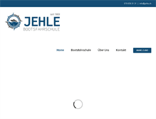Tablet Screenshot of jehle.ch